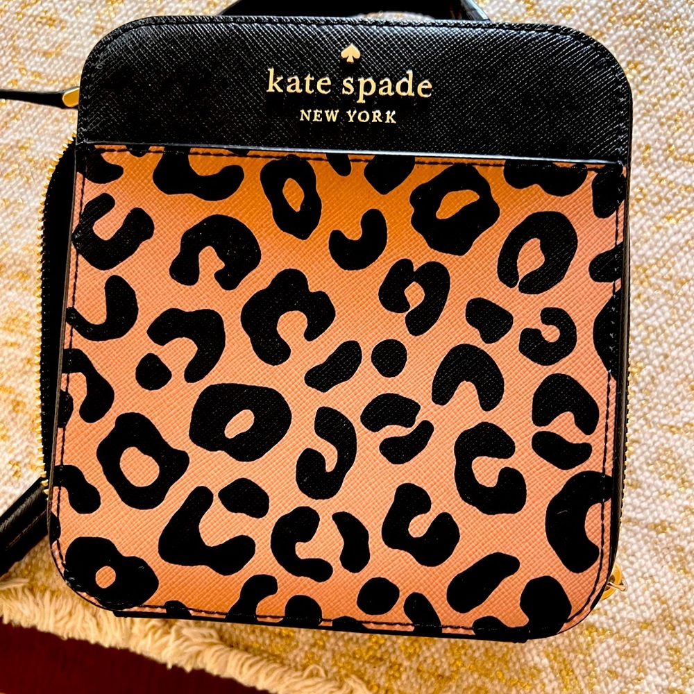 Kate Spade leopard print purse